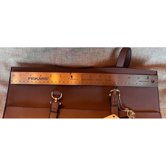 Big‎ Buddha Tote w/removeable Tassel Clutch NWT Mauve Lavender 15x13.5" Bag - Picture 10 of 12